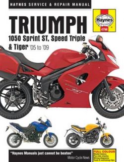 Triumph 1050 Sprint, Speed Triple & Tiger