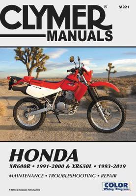 Honda XR600R-XR650L 1993-2019 Repair Manual - Bateman Books