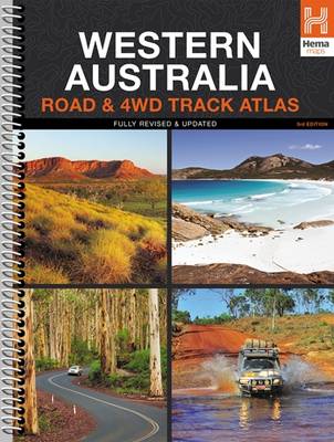 Western Australia 4WD Track Atlas A4 Spiral: 2015