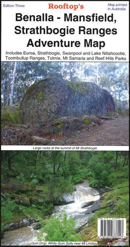 Benalla - Mansfield - Strathbogie Ranges Map