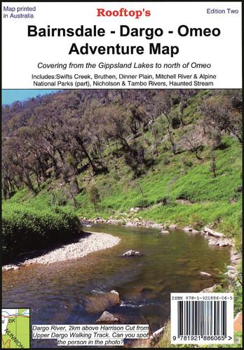 Bairnsdale - Dargo - Omeo Map