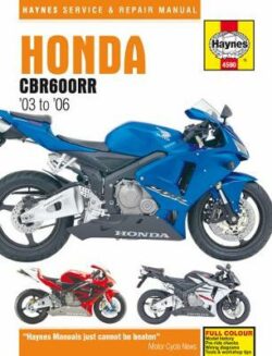 Honda CBR600RR3/R4/R5/R6 2003-2006 Repair Manual