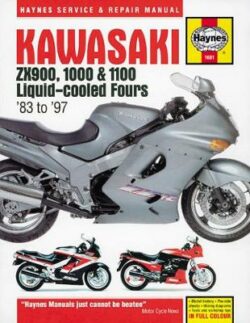 Kawasaki liquid cooled ZX900/1000/1100 1983-1997 Repair Manual