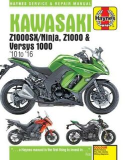 Kawasaki Z1000, Z1000SX & Versys 2010-2016 Repair Manual