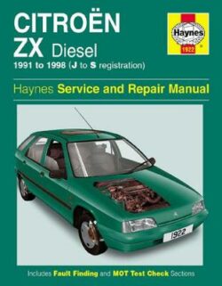 Citroen ZX Diesel 1991-1998 Repair Manual