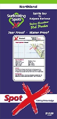 Spot X Northland Surfcasting Map