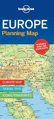 Lonely Planet Europe Planning Map