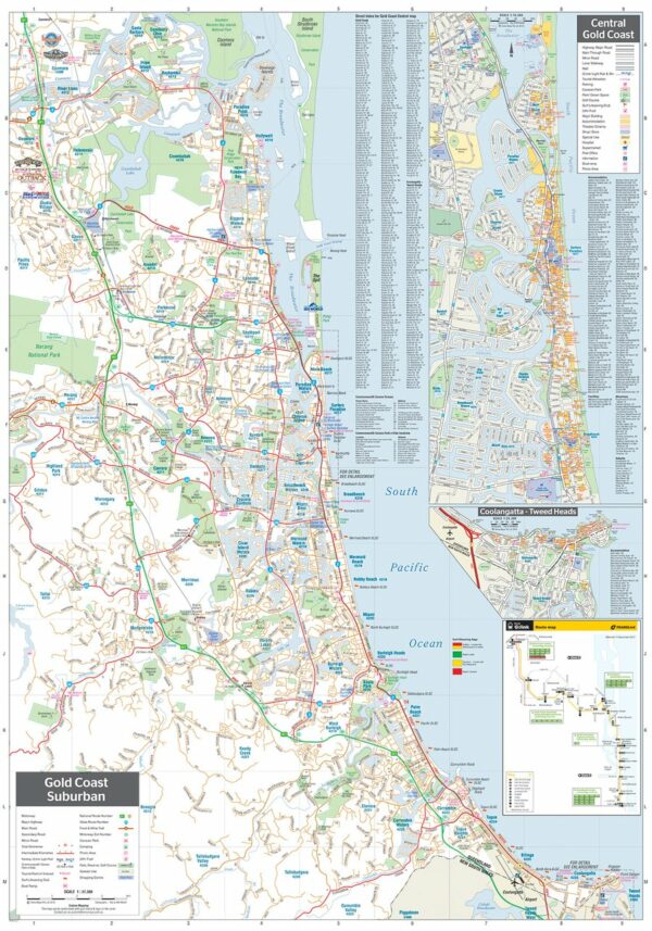 Gold Coast & Region Map