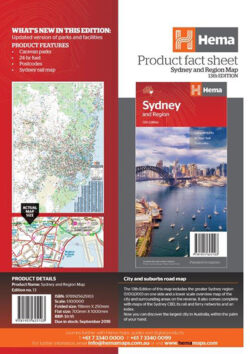 Sydney & Region Map