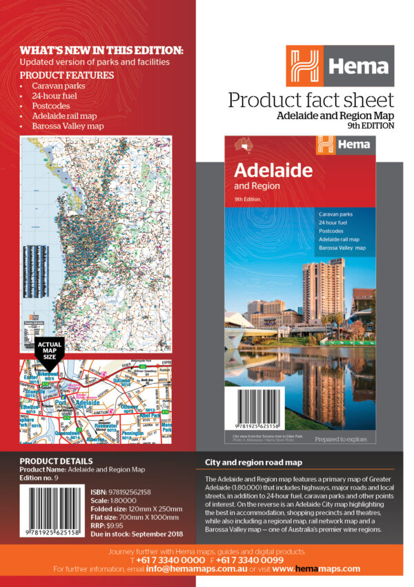 Adelaide and Region Map