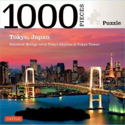 Tokyo Skyline and Rainbow Bridge - 1000 Piece Jigsaw Puzzle