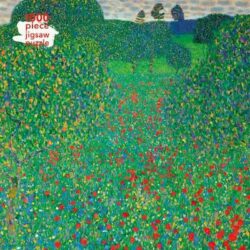 Adult Jigsaw Puzzle Gustav Klimt: Poppy Field