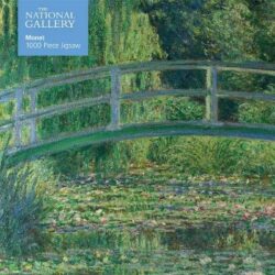 Adult Jigsaw Puzzle National Gallery Monet: Bridge over Lily Pond