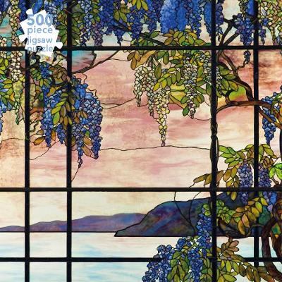 Adult Jigsaw Puzzle Tiffany Studios: View of Oyster Bay (500 pieces)