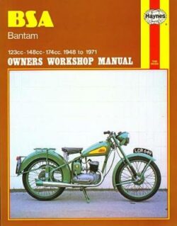 BSA Bantam; 123cc, 148cc, and 174cc 1948-1971 Repair Manual