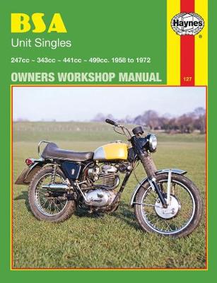 BSA Unit Singles (58 - 72) Haynes Repair Manual