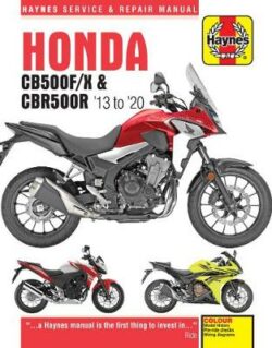 Honda CB500F/X & CBR500R update (13 -20)