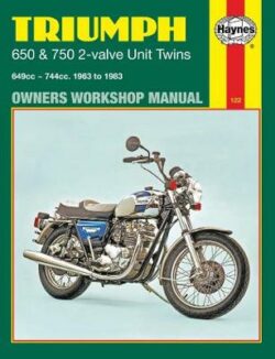 Triumph 650 and 750 2-valve Unit Twins 1963-1983 Repair Manual