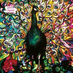 Adult Jigsaw Puzzle Louis Comfort Tiffany: Displaying Peacock