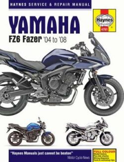 Yamaha FZ6 Fazer 2004-2008 Repair Manual