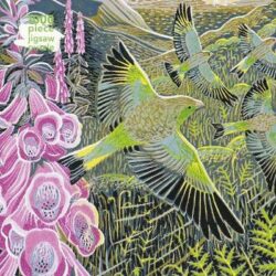 Adult Jigsaw Puzzle Annie Soudain: Foxgloves and Finches