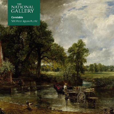 Adult Jigsaw Puzzle National Gallery: John Constable: The Hay Wain (500 pieces)