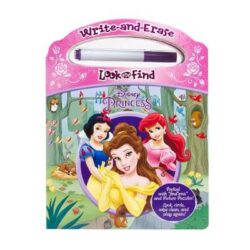 Disney Princess Write & Erase Look & Find