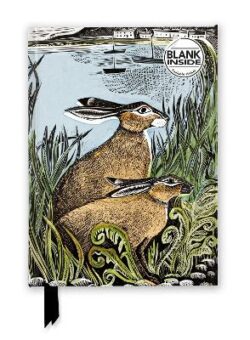 Angela Harding: Rathlin Hares (Foiled Blank Journal)