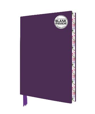 Purple Blank Artisan Notebook (Flame Tree Journals)