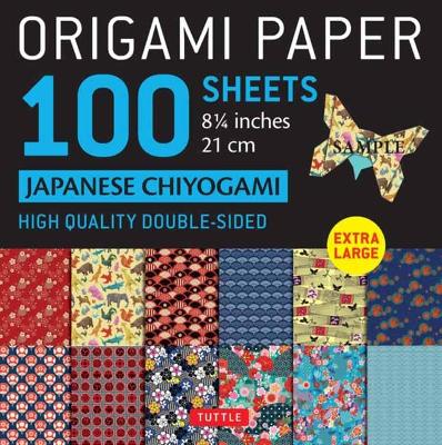 Origami Paper 100 Sheets Kimono Patterns 8 1/4 (21 Cm): Extra Large Double-Sided Origami Sheets Printed with 12 Different Patterns (Instructions for 5 Projects Included)