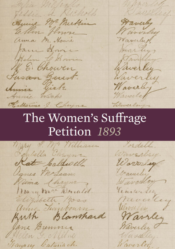 Women's Suffrage Petition | Te Petihana Whakamana Poti Wahine, 1893