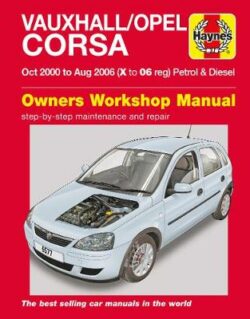 Barina XC, Combo, Vauxhall Opel Corsa P&D 2000-2006 Repair Manual