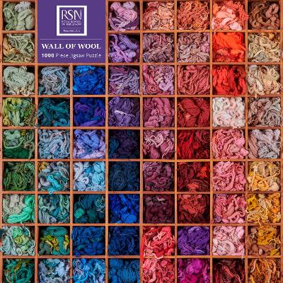 Adult Jigsaw Puzzle: Royal School of Needlework: Wall of Wool