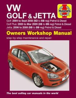 VW Golf 2004-2008, Golf Plus 2005-2009, Jetta 2006-2009 Repair Manual