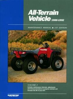 Honda Kawasaki Polaris Suzuki Yamaha All-Terrain Vehicle Volume 2 Service Repair Manual