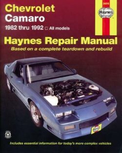 Chevrolet Camaro 1982-1992 Repair Manual