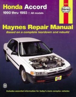 Honda Accord 1990-1993 Repair Manual