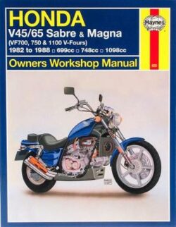 Honda 700/750/1100 Sabre 700/750/1100 Magna 1982-1986 Repair Manual