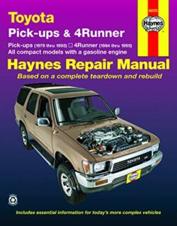 Toyota pick-ups, 4Runner & SR5 1979-1995 Repair Manual