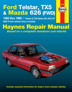 Ford Telstar, TX5 AR, AS, AT/Mazda 626 1983-1990 Repair Manual