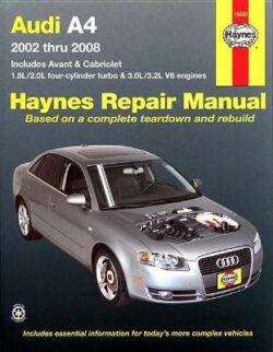 Audi A4 Car Repair Manual