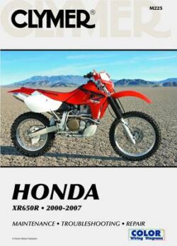 Honda XR650R 2000-2007 Repair Manual