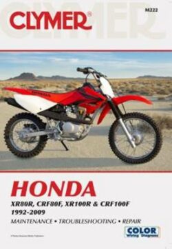 Honda XR & CRF 1992-2009 Repair Manual