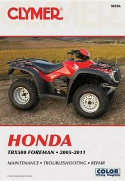 Honda TRX500 Foreman Series ATV 2005-2011 Repair Manual