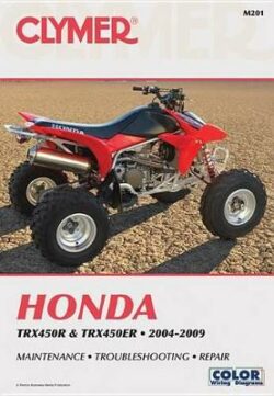 Honda TRX450 Series ATV 2004-2009 Repair Manual