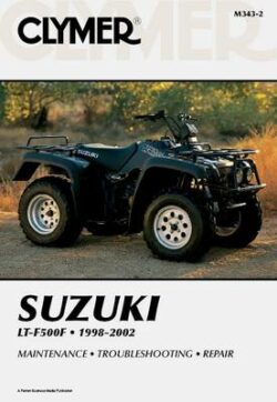 Suzuki LTF500 Series Quad Runner ATV 1998-2002 Repair Manual