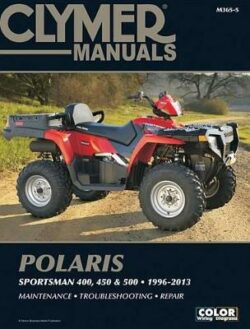 Polaris 400, 450 & 500 Sportsman ATV 1996-2013 Repair Manual