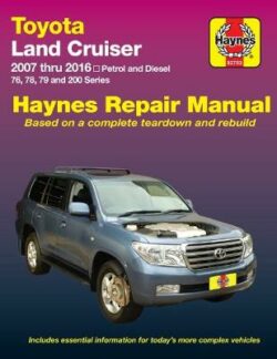 Toyota Land Cruiser UZJ200R/URJ200R, VDJ200R/76R/78R/79R 2007-2016 Repair Manual