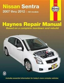 Nissan Sentra 2007-2012 Repair Manual