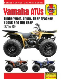 Yamaha YFB & YFM ATVs 1987-2009 Repair Manual